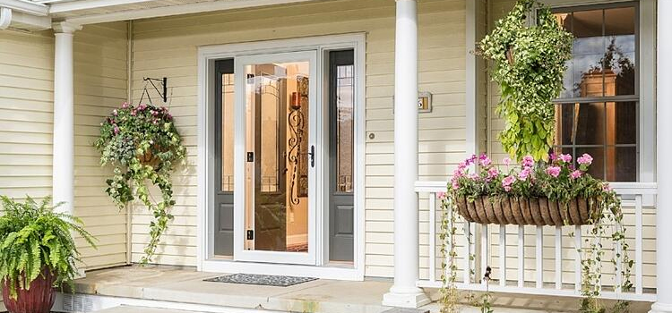 screen door installation in Bell