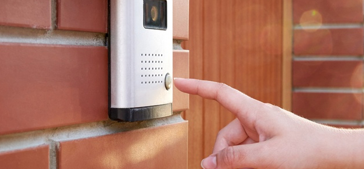 apartment door buzzer installation in Bell