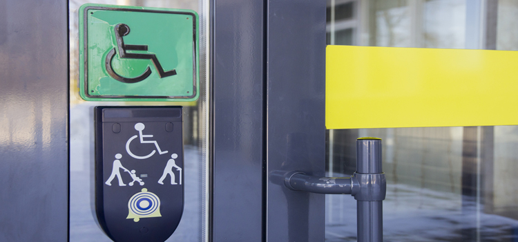 automatic handicap door opener in Bell