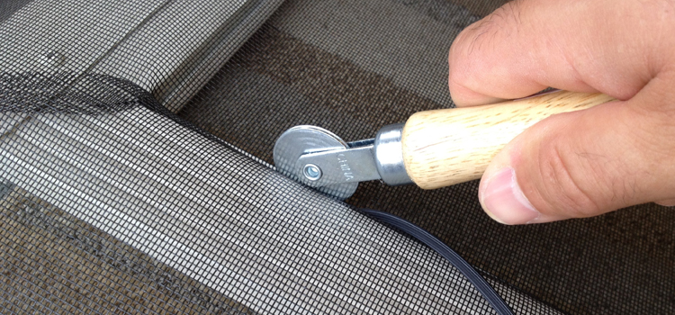 metal screen door repair in Bell